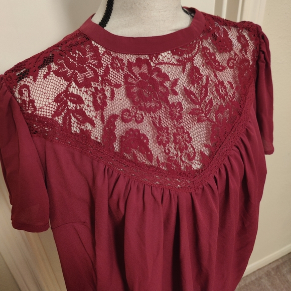 Torrid Lace Blouse - Picture 3 of 6